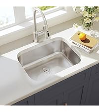 食器 159 Blenzia 23 Inch Undermount Kitchen Sink 304 Stainless Steel