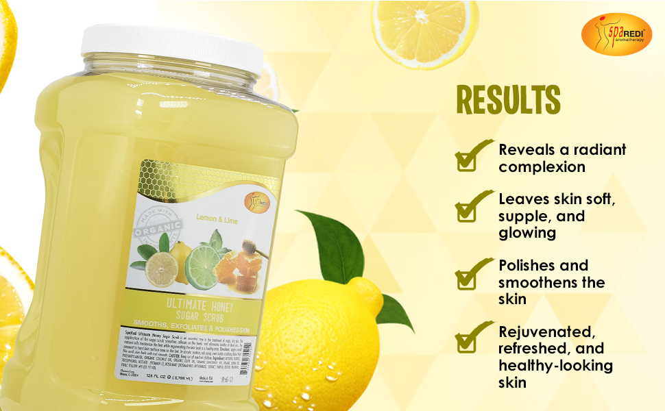Exfoliating, Moisturizing, Hydrating and Nourishing