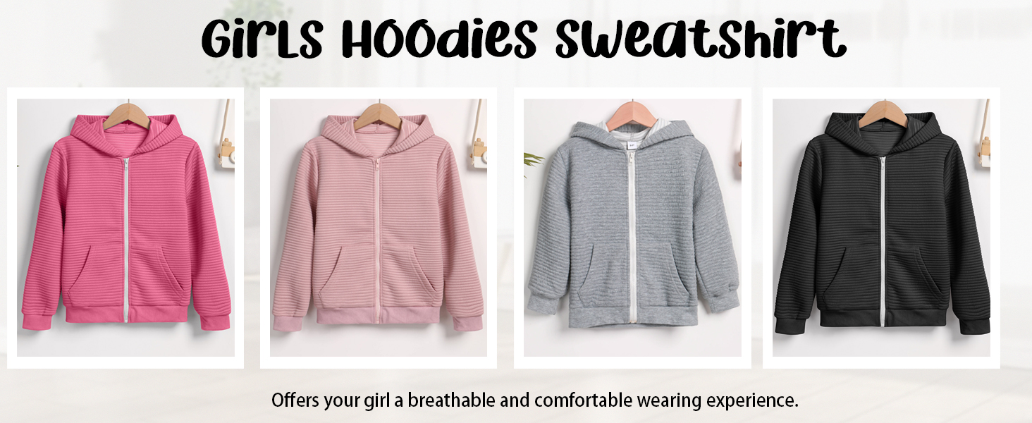 Girls Hoodies Sweatshirt