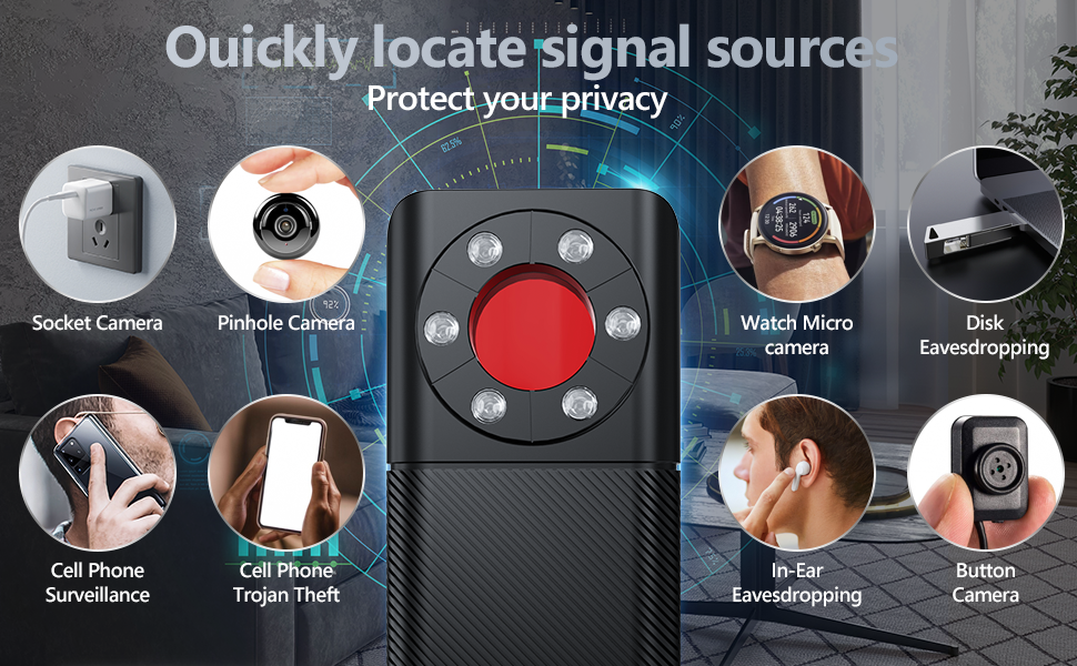 Hidden Camera Detectors Anti Spy Detector Camera Detector