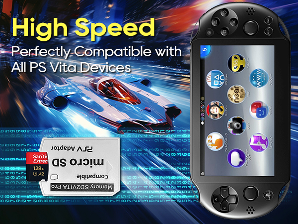 Amazon.com: UCEC 2 Pack SD2Vita Adapter, PS Vita Memory Card