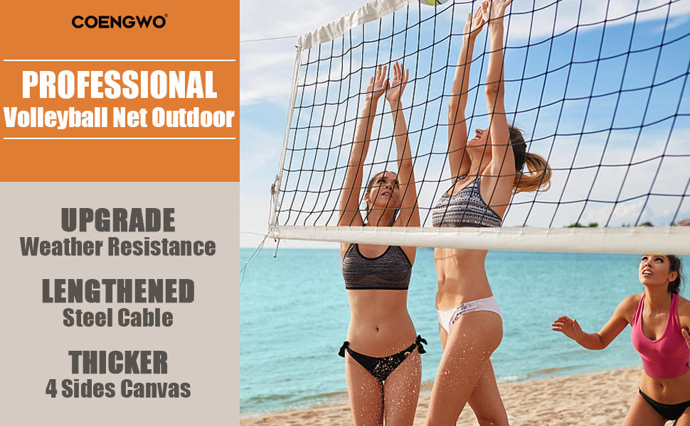 Mua Professional Volleyball Net Outdoor, Heavy Duty Volleyball Net