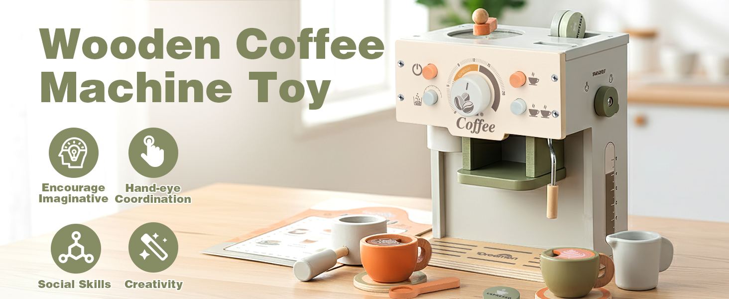 Kids Coffee Maker Toys
