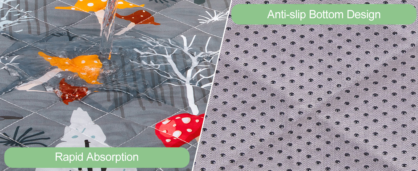 Washable Pee Pads for Dogs, 2 Pack Super Absorbent Pee Pads