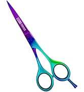 Facón Hair Cutting Scissors - Professional Hair Scissors 6.5 Inch Razor Edge Barber Shears Salon ...