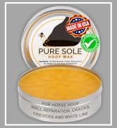 hoof putty hoof wax hoof crack filler hoof glue horse care all natural thrush busters durasole