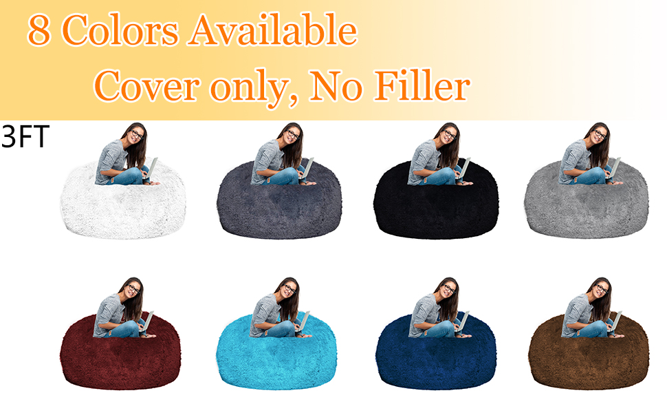 Bean Bag Chair Cover(it was only a Cover, not a Full Bean