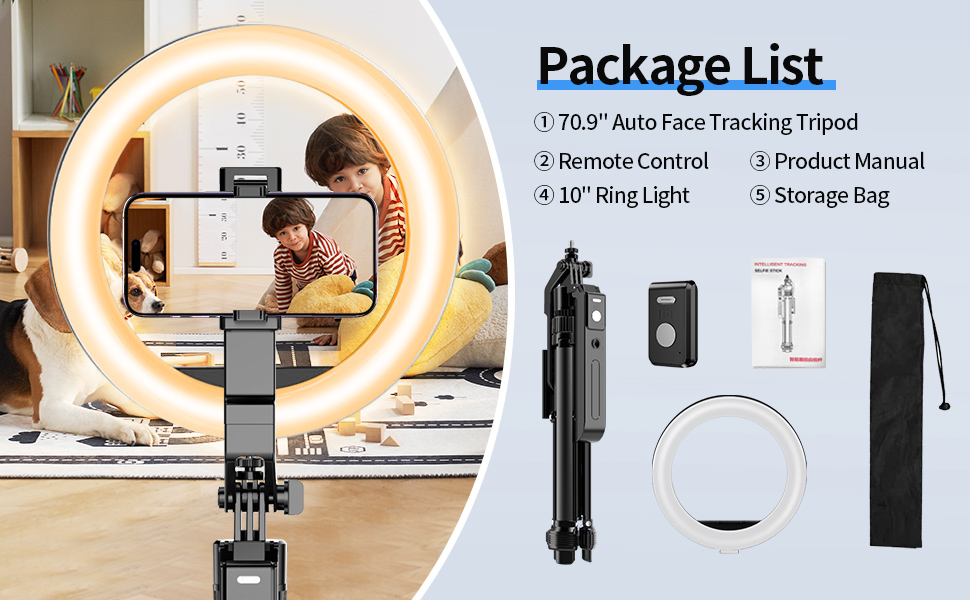 360 tripod for cell phone rotating with remote