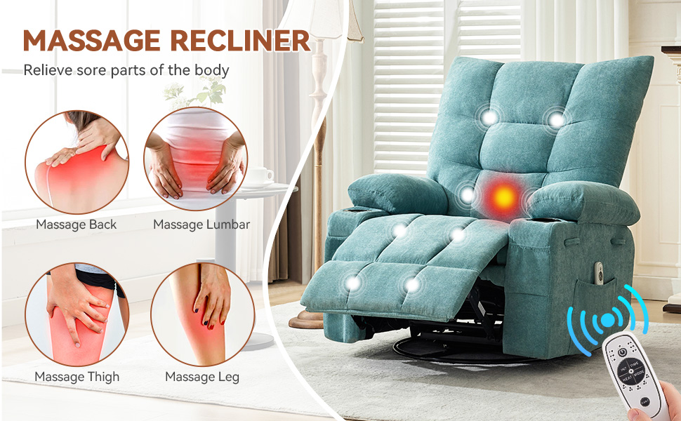 Swivel Rocker Recliner Chair