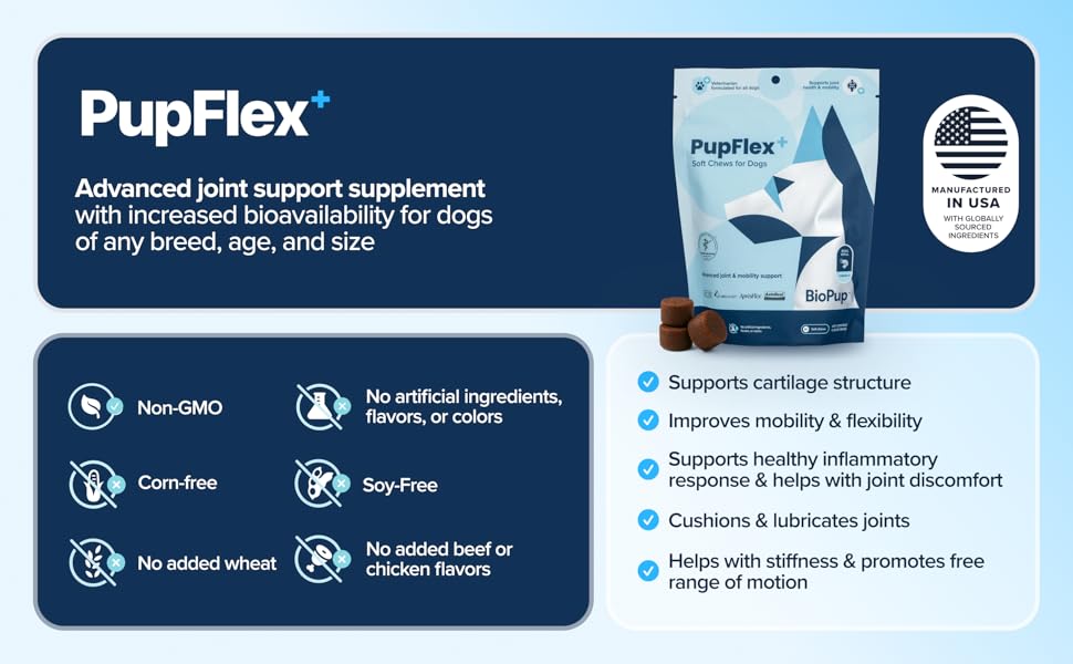 PupFlex+ Dog Joint Supplement