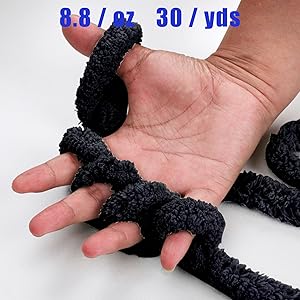 Black Bulky Chenille Yarn for Hand Knitting Blankets (30 Yards, 8.8 Ounces Each) B45627e2 6d94 4e35 8219 55888e885001. CR0,0,1600,1600 PT0 SX300 V1