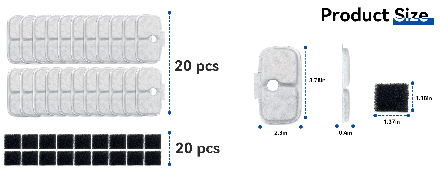 Cat Water Fountain Filters Replacement