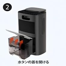 Amazon | Beejiin 除湿機 小型 衣類乾燥除湿機 2L 強力 静音