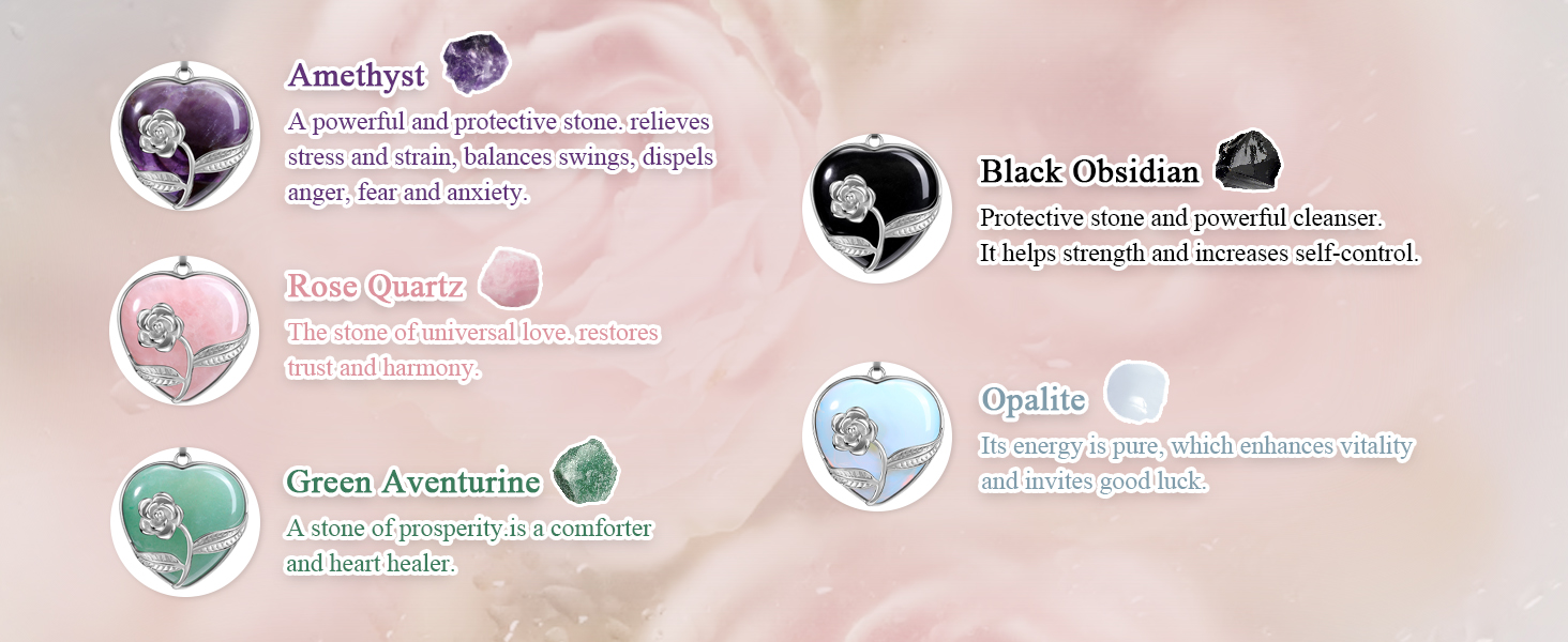 stone necklaces for women