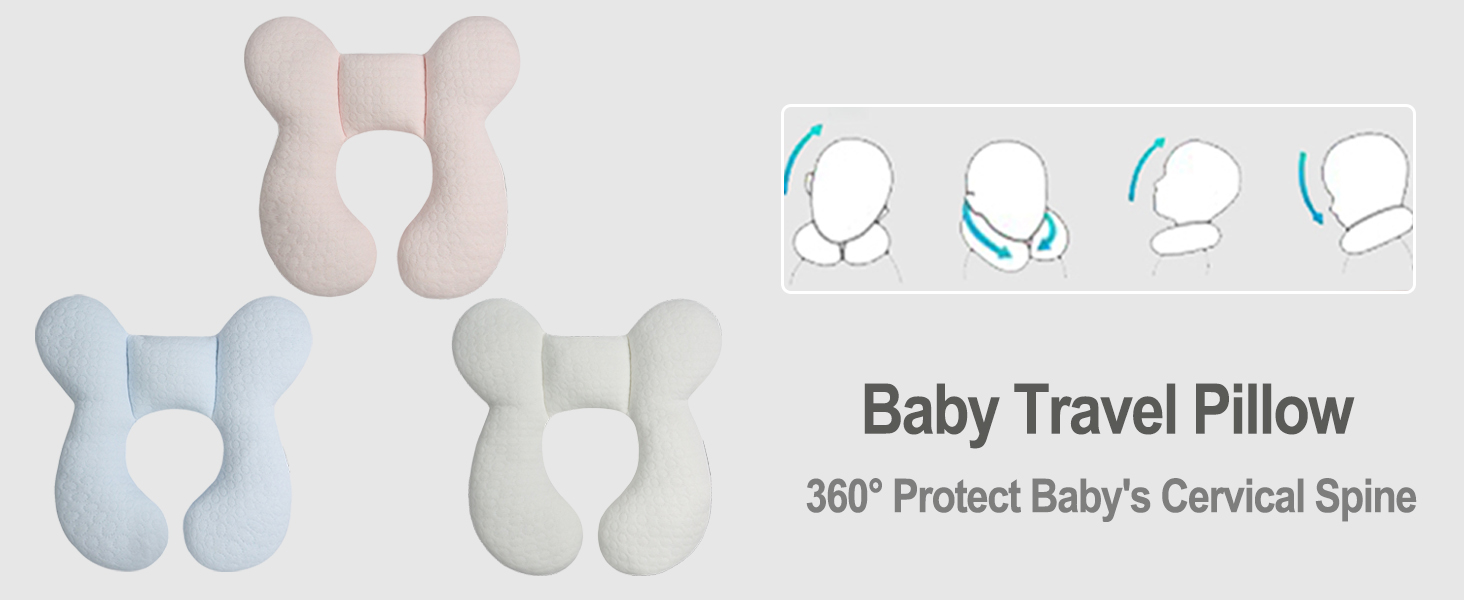 Baby Patting Pillow Blublu Park Upgraded 2 In 1 Baby Travel Pillow