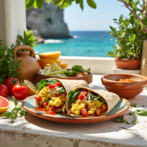 Classic Veggie Breakfast Wrap