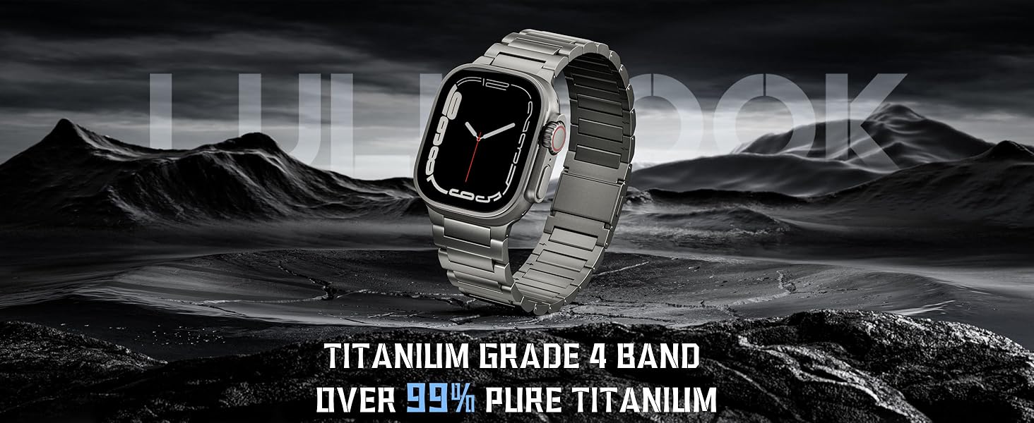 Grade 4 Pure Titanium Band