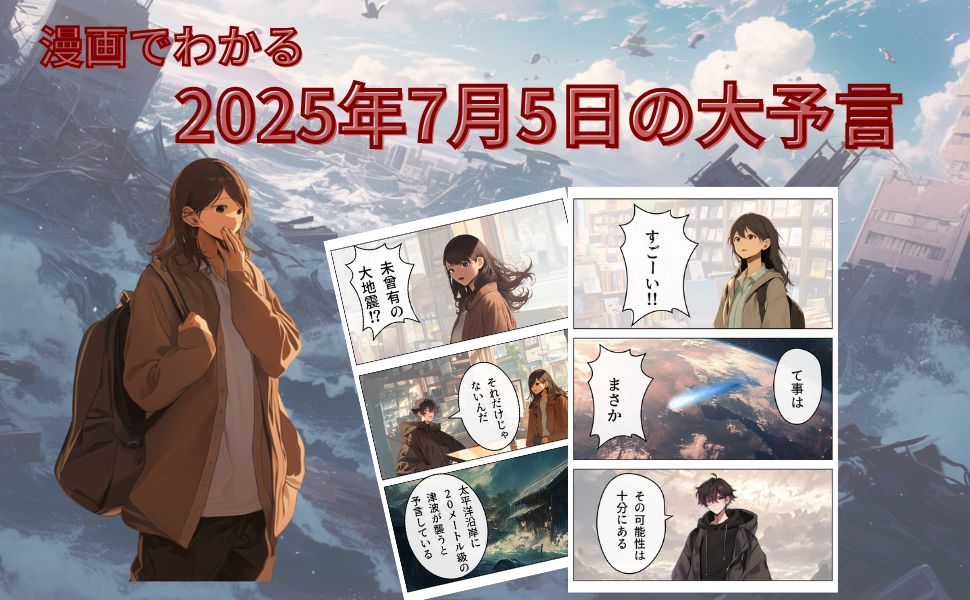 ７月５日に予言されたことが？ Amazon.co.jp: 知らなきゃよかった！2025年7月5日4時18分 大災害