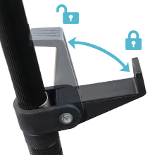 lockable easel holders