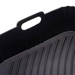 2Pcs Silicone Air Fryer Liners for Tefal Easy Fry 5.2L/3.1L, Dual Drawer Air Fryer Accessories Airfryer Liners for Lakeland 5L/3L, Salter 5.5L/3.5L,Tower T17099 5.2L/3.3L 15 air fryer accessories