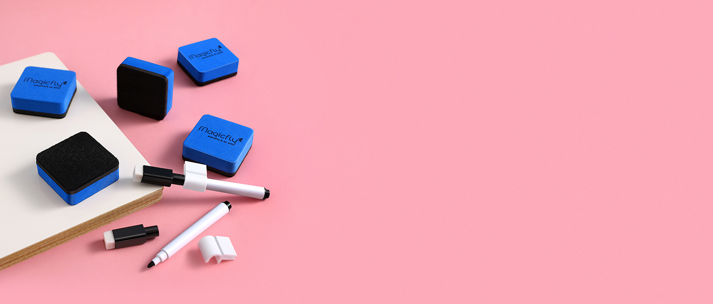 Magicfly Small White Boards, Dry Erase Board Pack of 26