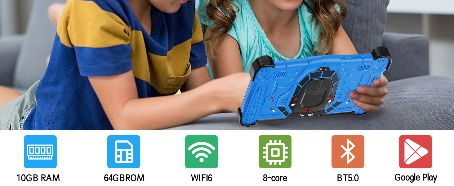 Android 14 Tablet for Kids
