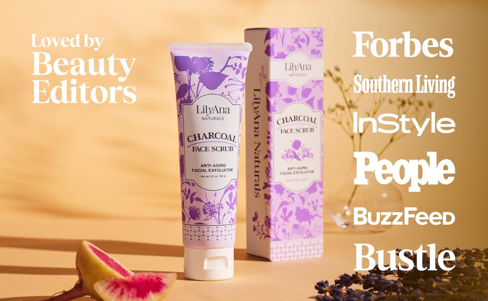 popular charcoal face scrub, best charcoal face scrub, loved by beauty editors