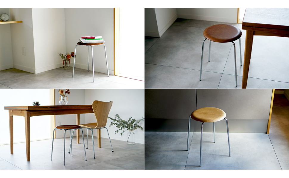 North Orangeスツール チェア Amazon｜North Orange 木製 スツール 完成品 MILKER's chair No