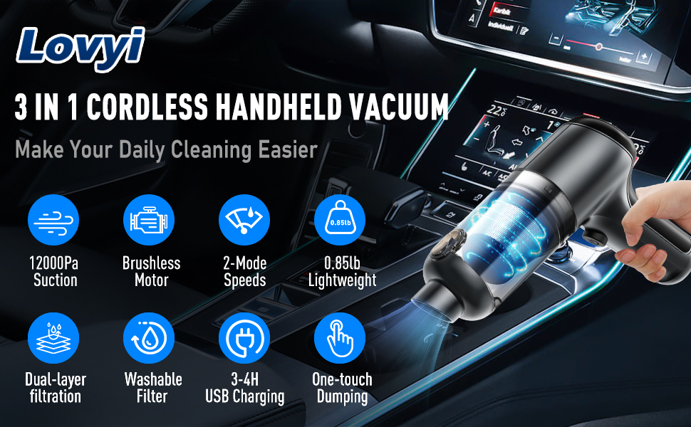 car vacuums with best suction cordless