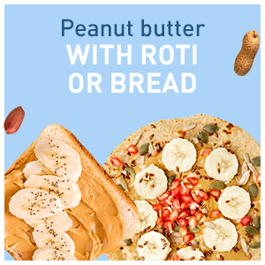 Myfitness Original Peanut Butter Crunchy 1250g 11 Peanut butter with roti or bread