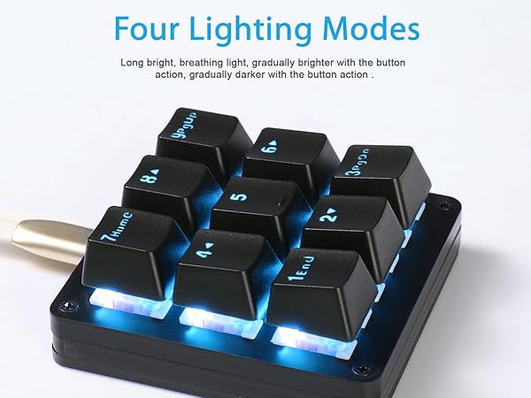 オクタン　mykb Amazon.com: Koolertron One Handed Macro Mechanical Keyboard