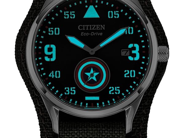 Amazon.com: Citizen Men's Eco-Drive Marvel, Captain America