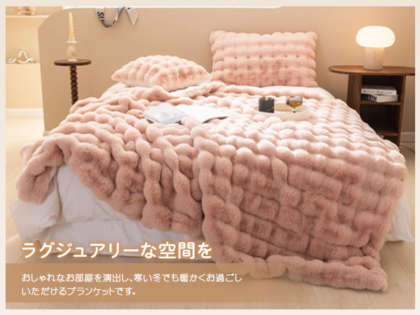 Amazon｜Fkstyle 毛布 ブランケット ひざ掛け 暖かい 2枚合わせ
