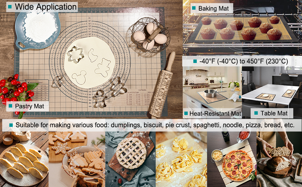 baking mats non stick silicone