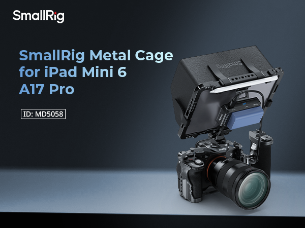 iPad - 笑子‼️ Amazon.com: SMALLRIG Cage for iPad mini 6 / A17 Pro, Metal