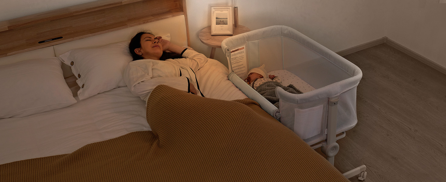 Ezebaby Baby Bassinet Bedside Sleeper