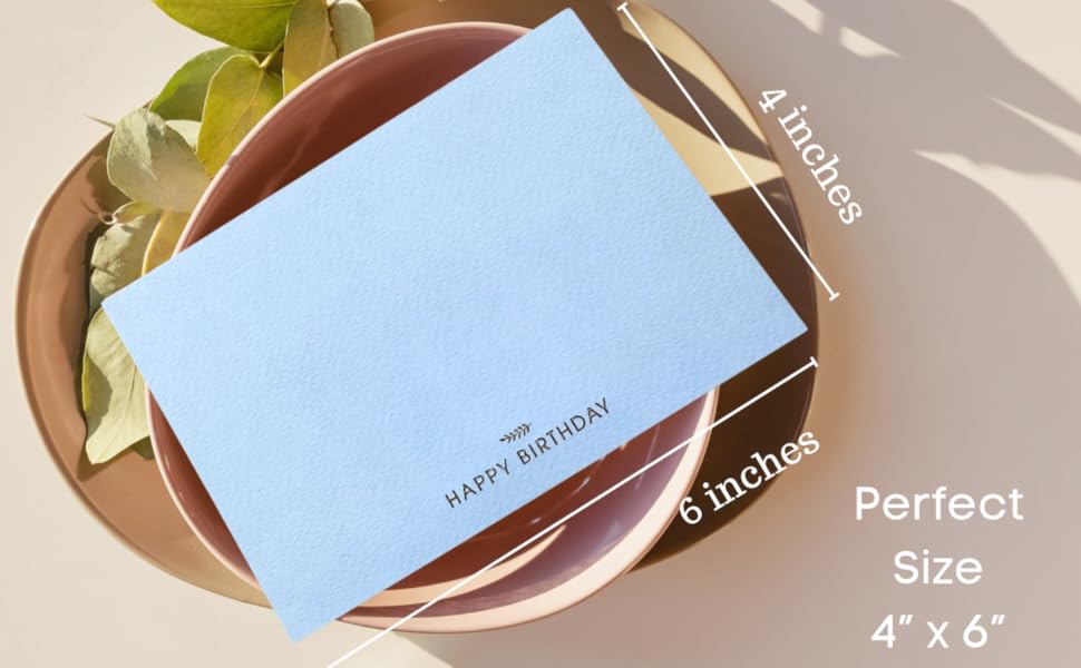 happy birthday cards size