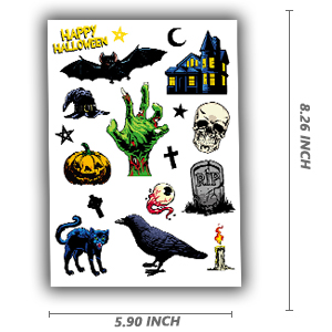 grim reaper pumpkin bat halloween tattoos