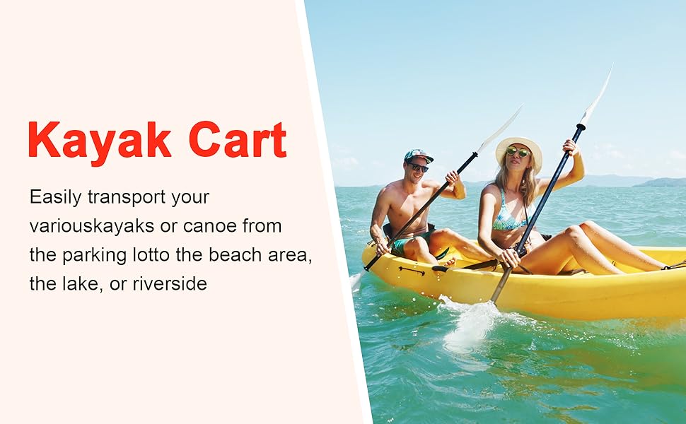 Heavy Duty Kayak Cart