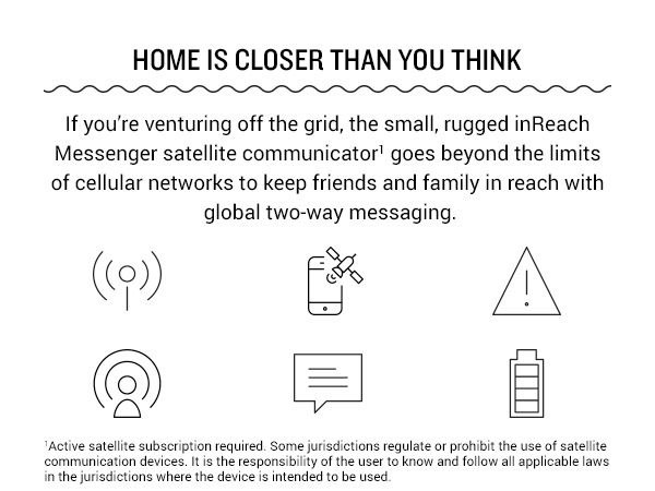 inreach messeger satellite communicator