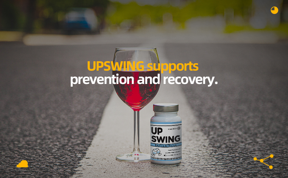 Upswing Vitamin C B12, L-Cysteine HCL Post-social Recovery, Food Supplement