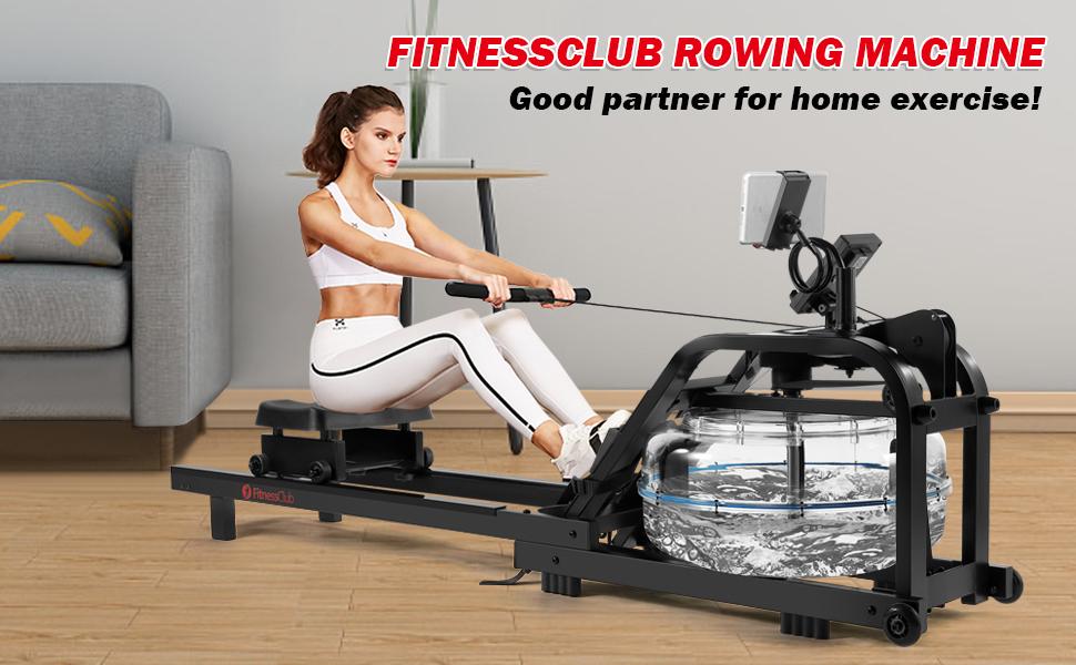 Amazon Com Fitnessclub Water Rowing Machine With Bluetooth App Phone Pad Holder For Gyms Fitness Exercise Sports Indoor Home Use Cardio Training Workout 330lbs Weight Capacity Sports Outdoors Amazon Com Fitnessclub Water Rowing Machine With Bluetooth App Phone Pad Holder For Gyms Fitness Exercise Sports Indoor Home Use Cardio Training Workout 330lbs Weight Capacity Sports Outdoors
