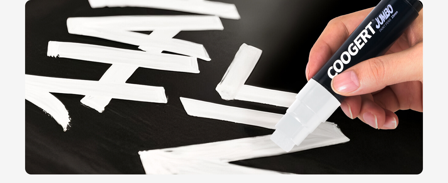 white jumbo paint markers poster marker graffiti markers