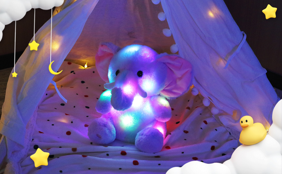 light up elephant