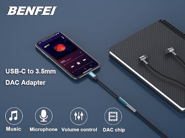 BENFEI イヤホンジャック USB-C Type-Cデバイス Amazon.co.jp: BENFEI 2in1 USB C イヤホンジャック変換 PD 60W