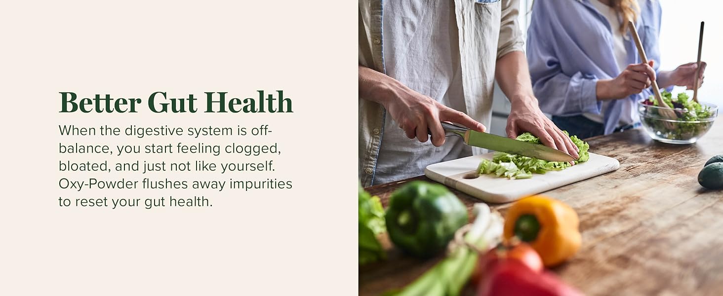 Oxypowder Better Gut Health