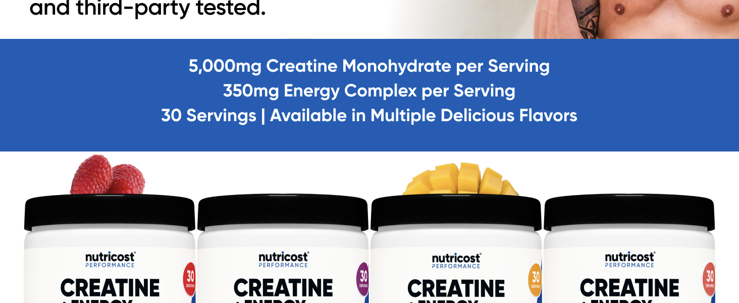 Creatine + Energy