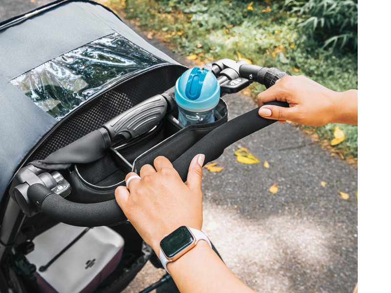 Chicco Activ3 Jogging Stroller Travel System, Includes