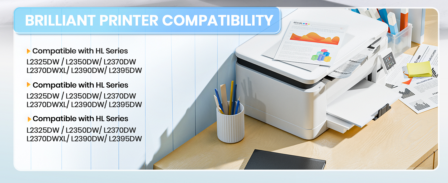 E-Z Ink TN760 Compatible Toner Cartridges Replacement for Brother TN-760 TN730 TN-730