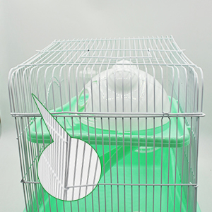 Travel Metal Mouse Cages with Free Water Bottle, Houses and Exercise Wheel